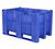 Click to swap image: CRAEMER CB1 Pallet Bin Solid 500 Litre Blue